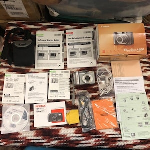 【動作品】Canon Power Shot A620 SDカード 箱説明書　希少 Canon Powershot A620 - Etsy