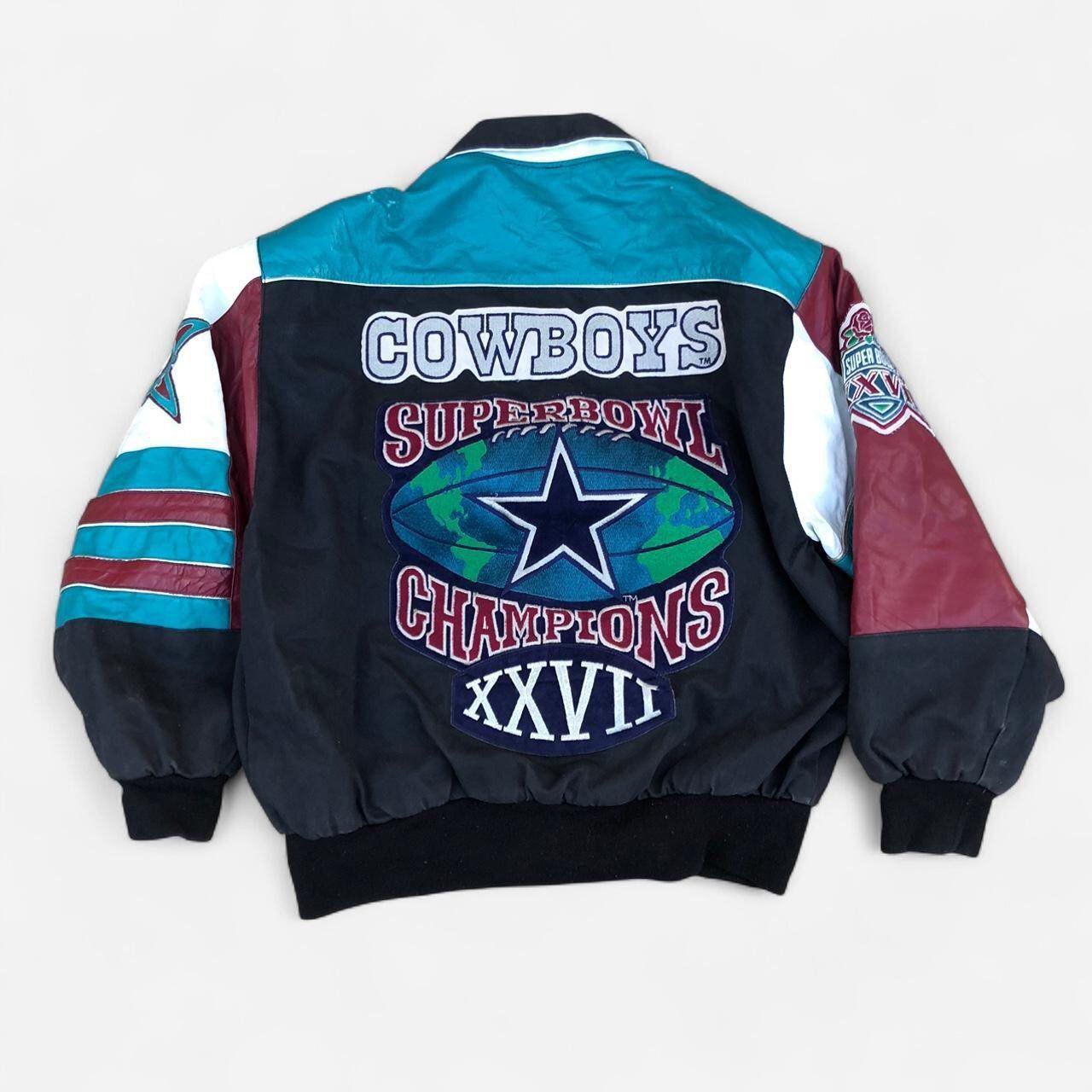 Vintage 90s Jeff Hamilton Dallas Cowboys Superbowl Champions NFL
