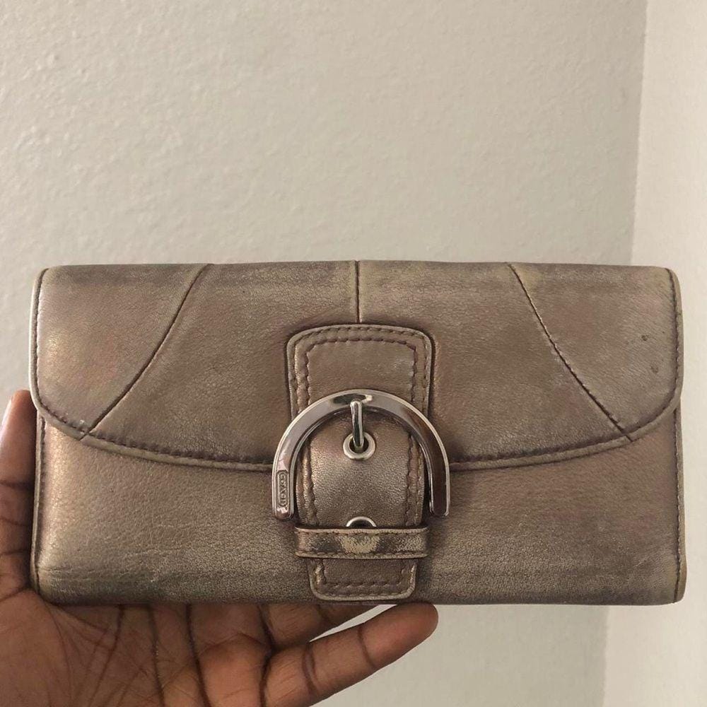 Vintage Coach Soho Wallet - Etsy Canada