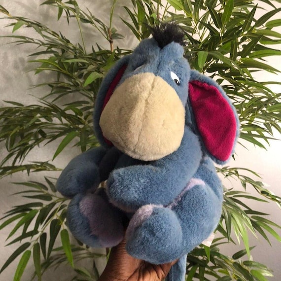 Disney Store Eeyore L Plush Stuffed Animal Detachable Tail Winnie The Pooh