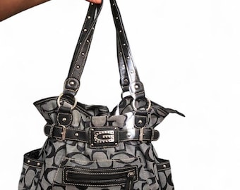 Guess Vintage Y2k 2000's Rare Monogram Bag - Etsy