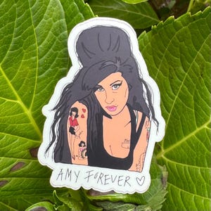 AMY (WEINHAUS) FÜR IMMER | Matt Aufkleber