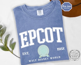 Comfort Colors Epcot Est. 1982 Shirt, Walt Disney World Shirt, Mickey Head Epcot Tee, Disney Family Trip Shirt, Epcot Tee, Matching Shirts