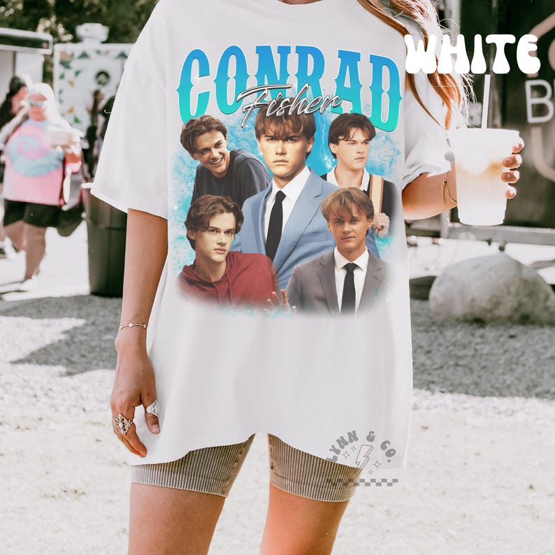 Summer Beach Heartthrob | Conrad Fisher Bootleg Tee | Teen Summer Romance Aesthetic | TV Drama Bootleg Gift | Comfort Colors Shirt image 2
