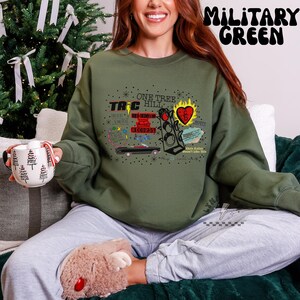 One Tree Hill Collage Crewneck | Nathan & Haley, Tree Hill Moments | OTH Fan Gift | TV Show Graphic Sweatshirt | Gildan Crewneck image 5