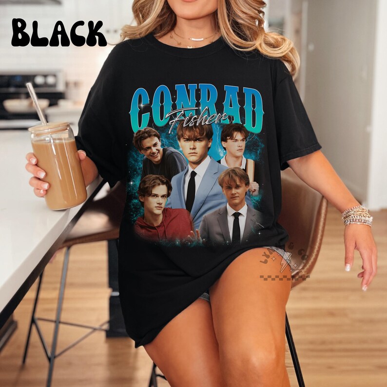 Summer Beach Heartthrob | Conrad Fisher Bootleg Tee | Teen Summer Romance Aesthetic | TV Drama Bootleg Gift | Comfort Colors Shirt image 5