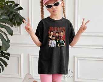 Koszulka młodzieżowa Comfort Colors® Vintage Boy Band Comfort Colors | Koszulka dla fanów muzyki pop z lat 2000. | Koszulka z grafiką retro bootleg