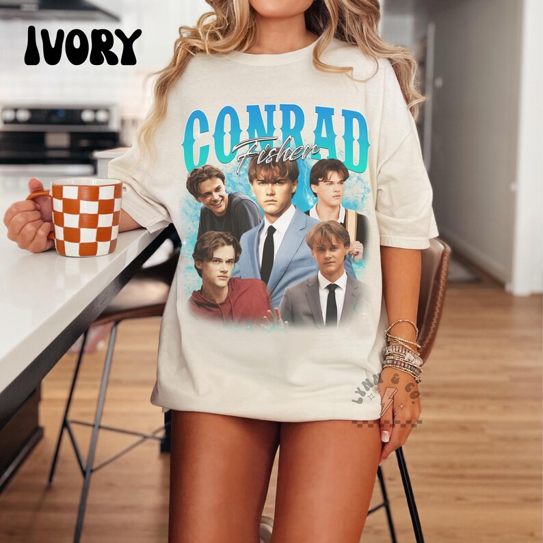 Summer Beach Heartthrob | Conrad Fisher Bootleg Tee | Teen Summer Romance Aesthetic | TV Drama Bootleg Gift | Comfort Colors Shirt image 7