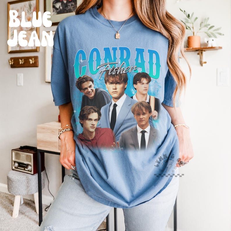 Summer Beach Heartthrob | Conrad Fisher Bootleg Tee | Teen Summer Romance Aesthetic | TV Drama Bootleg Gift | Comfort Colors Shirt image 3