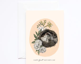 Happy First Mother's Day Card: Card for New Mums