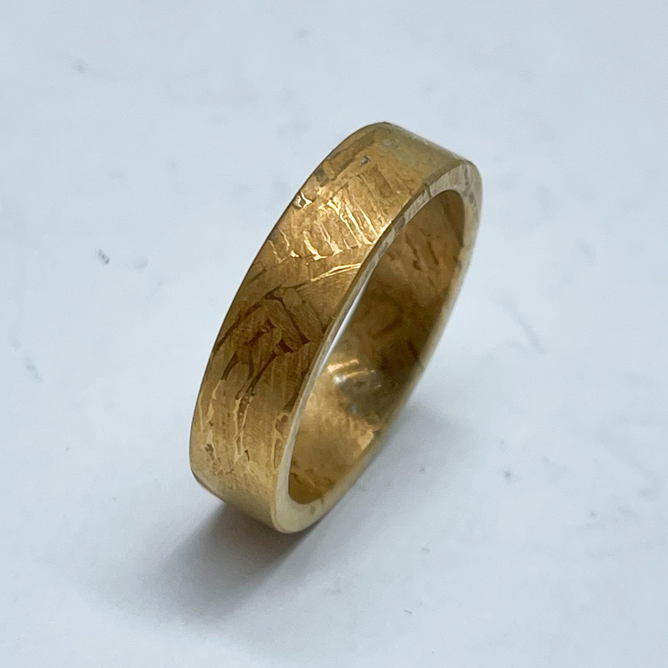 金隕石リング - Etsy 日本