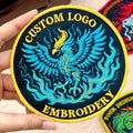 Custom Logo Patch, Personalized Logo Patches,  Bulk & Wholesale | Iron-On, Sew-On, Velcro | For Business, Teams, For Clothes, Jackets, Hats