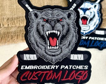 Custom Embroidered Patch | Team Logo Uniform Patch | Personalized Iron On