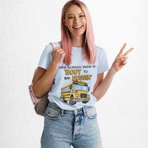 Back-to-School Tee für Lehrer, Erster Schultag Shirt, Busfahrer Bekleidung