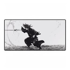 Vagabond Musashi Miyamoto Mousepad | Vagabond Desk Mat | Gift For Gamer | Anime Desk Mat | Mothers Day Gift