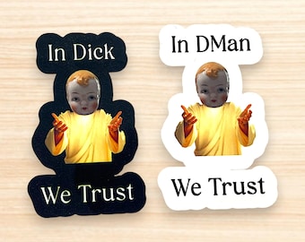 In DMan We Trust Sticker – Paranormal Dman Vinyl Decal