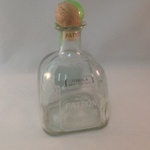 Empty Patron bottle