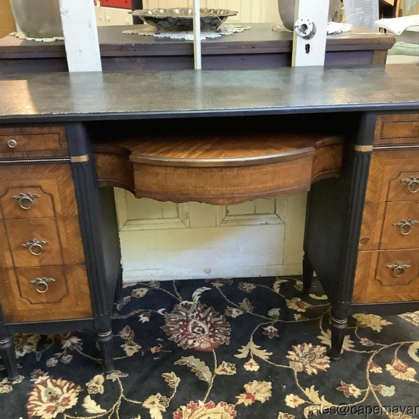 Hand Painted Desk Etsy