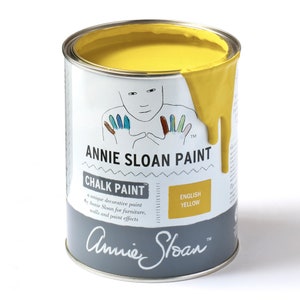 English Yellow Annie Sloan Chalk Paint Litre