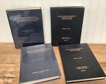 4 Hard Cover Doctorate of Philosophy in Clinical Psychology Dissertation