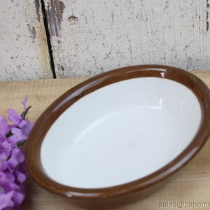 Hall Pottery Casserole Bowl Individual Serving Brown Made in - Etsy