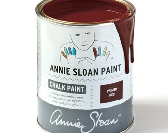 Primer Red Annie Sloan Chalk Paint Litre Furniture Paint Covers 150' Water Based Brand New Tin