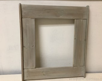 Rustic Reclaimed Jacobine Wood Driftwood A4 Picture Canvas Photo Frame Christmas 