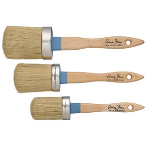 Short Paint Brush Cling On Synthetic Blending Brush Chalk Paint Brush  Handmade Professional Furniture Artist Dry Brush 