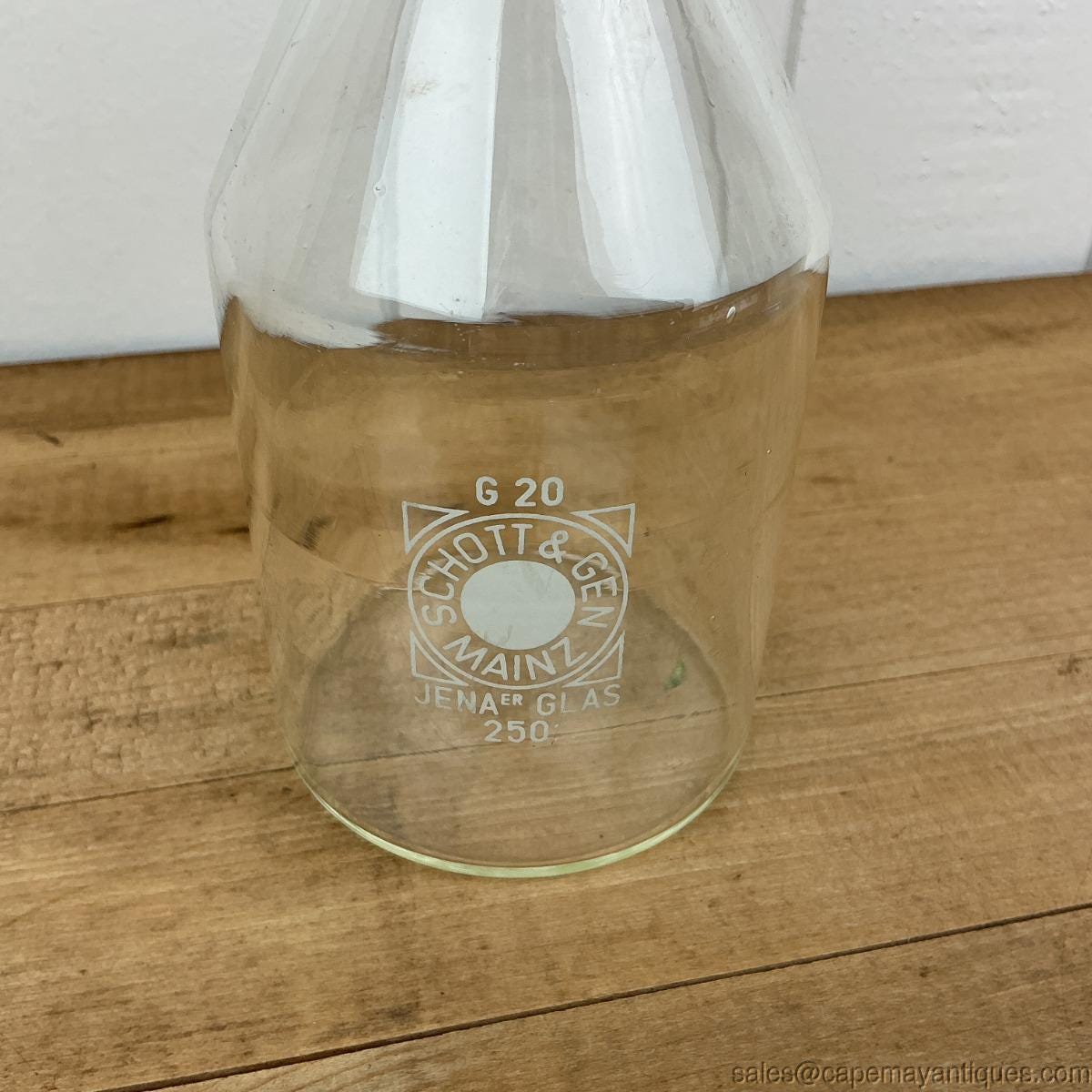 West Germany vintage グラスschott 500ml West Germany vintage グラスschott 500ml Schott & Gen Mainz