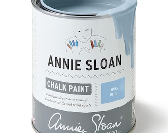 Louis Blue Annie Sloan Chalk Paint Litre Furniture Paint Water Based Covers 150'
