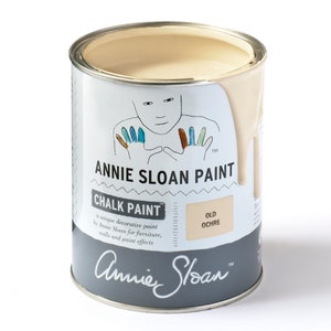 Oude okerkleurige Annie Sloan-krijtverfliter