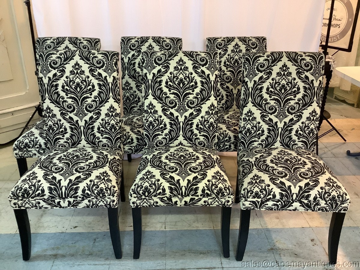 Damask Dining Room Chairs