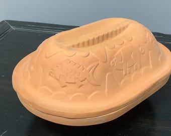 Schlemmertopf 839 Scheurich West Germany. Vintage Clay Crock