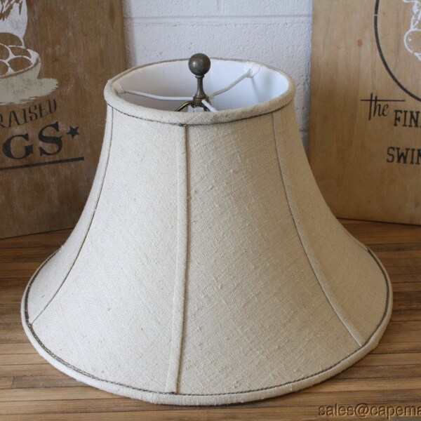 Linen Lamp Shade Etsy