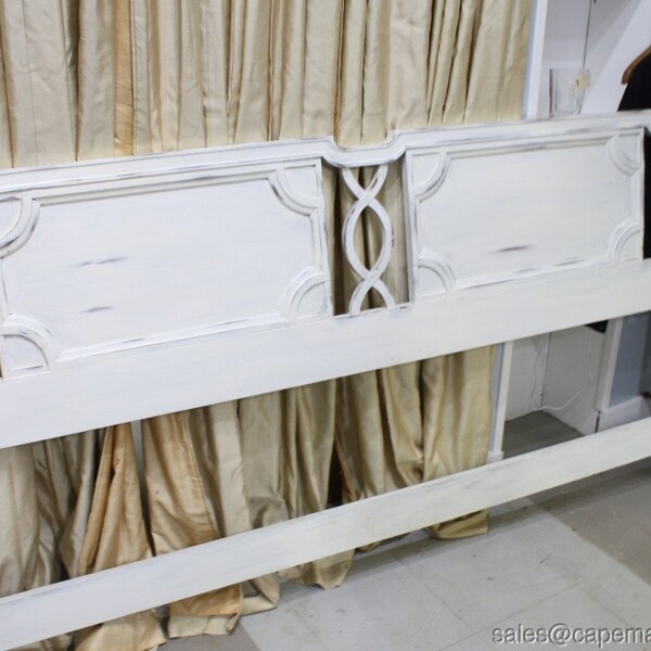 Distressed Headboard Etsy