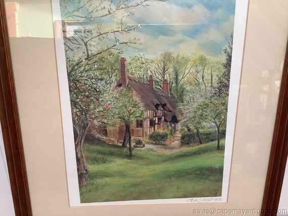 版画 John Burt Anne Hathaway's Cottage s-l400.jpg