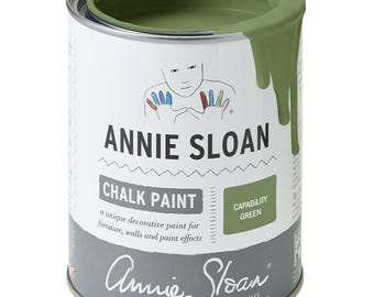 Peinture à la craie verte Capability Annie Sloan 1 litre, couverture de 150 pi, neuve