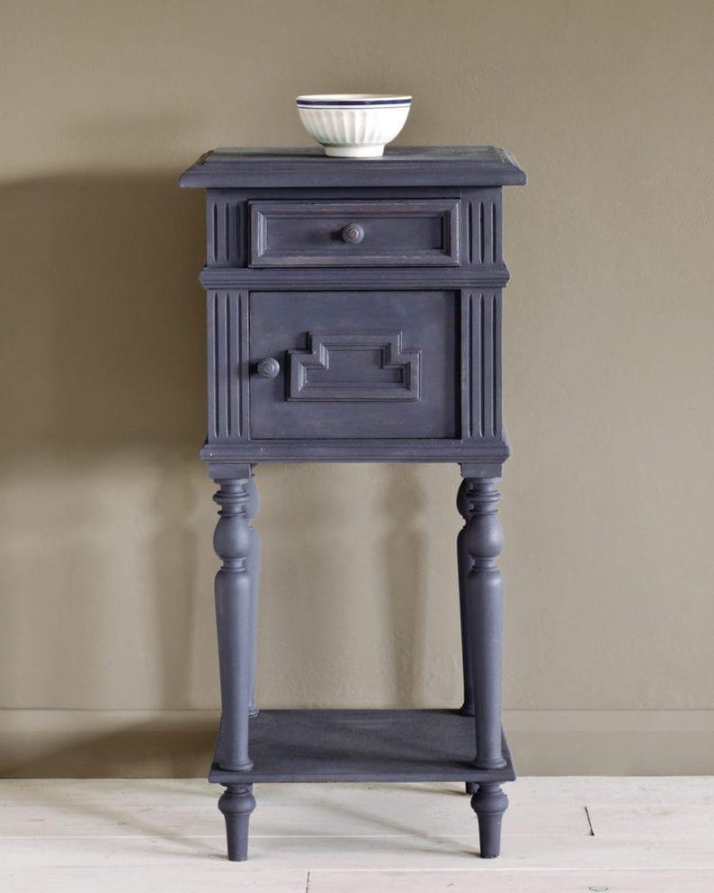 Muestra de pintura a la tiza Annie Sloan Old Violet (120 ml), cubre 45 cm. Pintura para muebles a base de agua. imagen 3