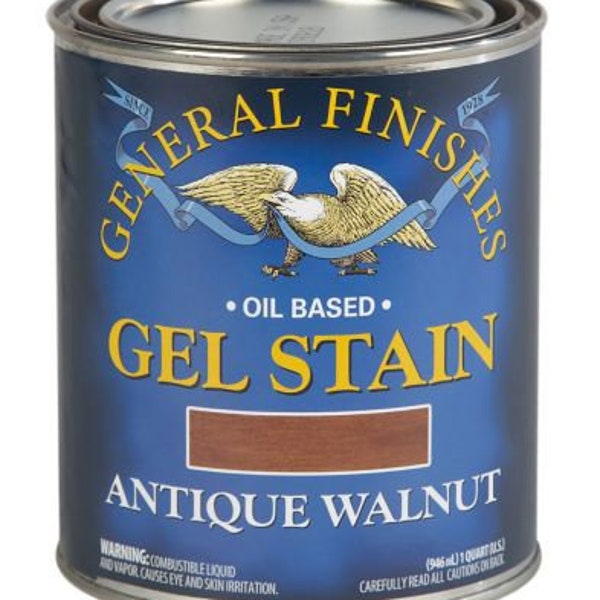 General Finishes Gel Stain Antique Walnut Qt