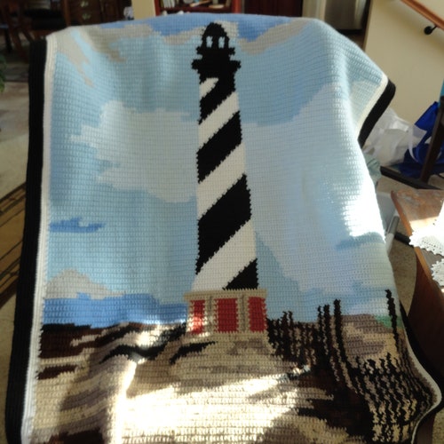 Cape Hatteras Lighthouse Pattern Crochet Etsy Canada