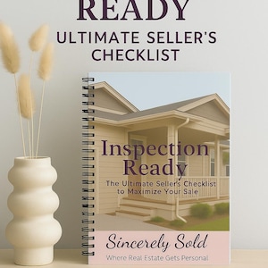 Inspection Ready Seller Checklist - 50+ Home Prep Tasks for Sellers | Real Estate Printable PDF