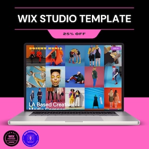 Bright Media Template | Wix Studio Responsive Website Template | Website Template | Wix Template |Wix Studio Template | Bright Template