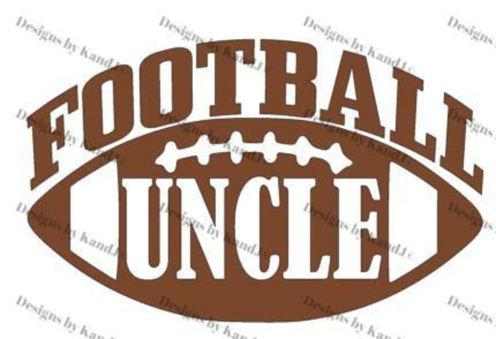 Football SVG Football Uncle Svg Digital Cut File Svg Instant | Etsy