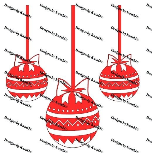 Download Hanging Ornaments Svg Christmas Svg Ornament Svg Digital Cut Etsy