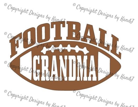 Download Football Svg Football Grandma Svg Digital Cut File Svg Etsy