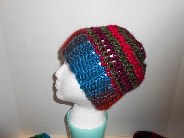 Warm Plush Softness Ponytail Hat Hand Crochet by - Etsy