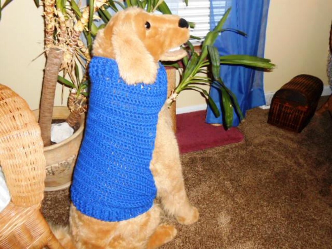 Dog Sweaters for Golden Retrievers Easy slip on and toasty Etsy
