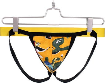 Handmade Low-Rise Cotton Thong: Comfortable Men's Underwear