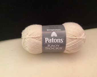 1 Patons  kroy Socks Yarn color; Muslin