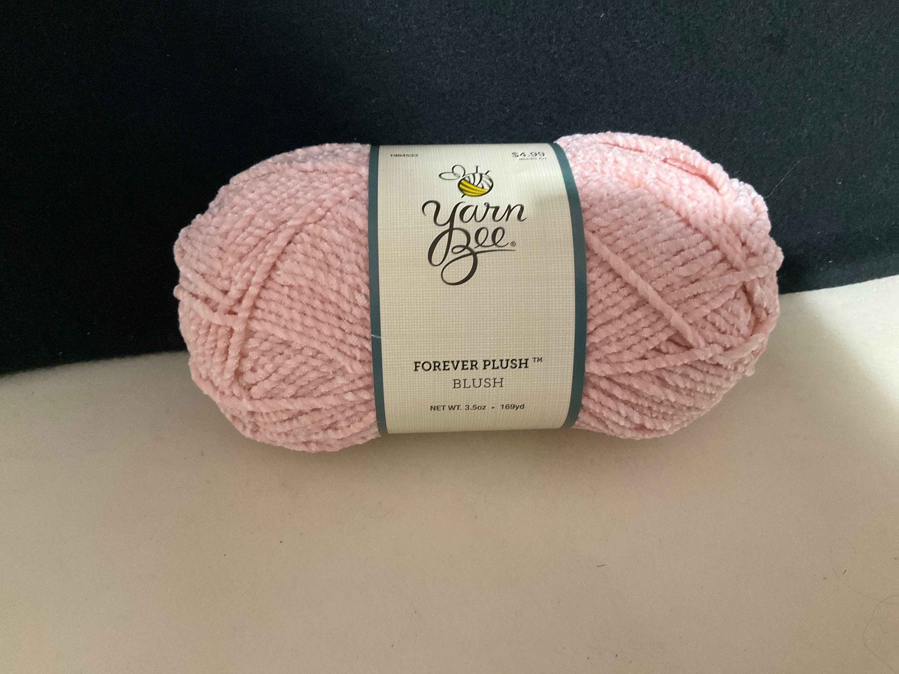 1 Yarn Bee Yarn Soft & Sleek Color Light Gray 